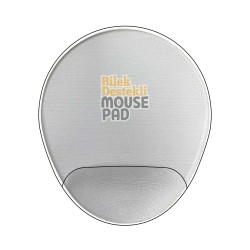 Bilek Destekli Mouse Pad Oval min.50 adet